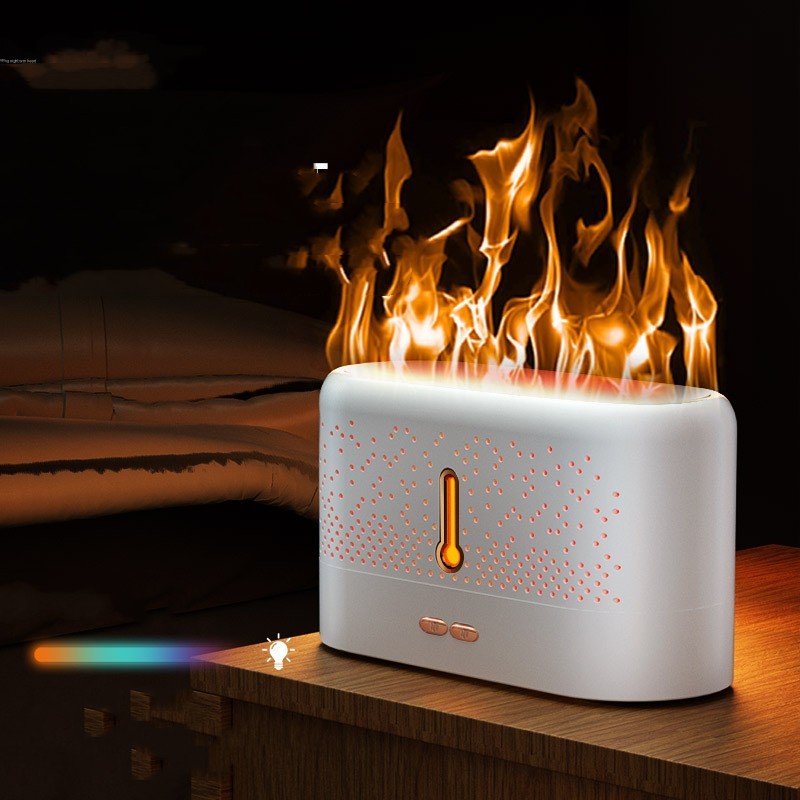 Ultrasonic Aromatherapy Diffuser - Home Flame Humidifier